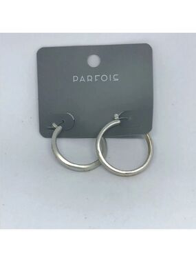 Parfois Silver Plated Hoop Earrings